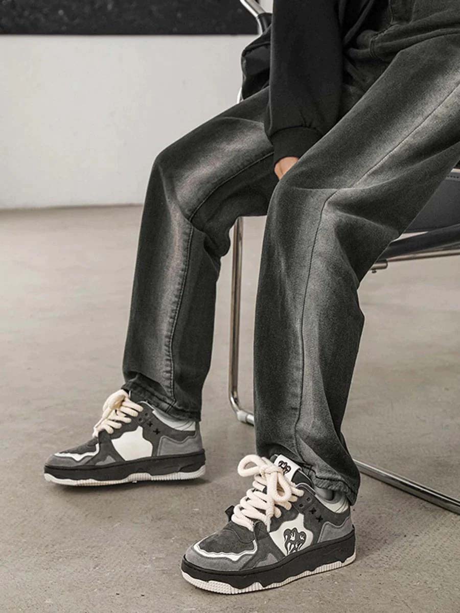 Sneakerhill Vintage Casual Couple Sneakers-1507