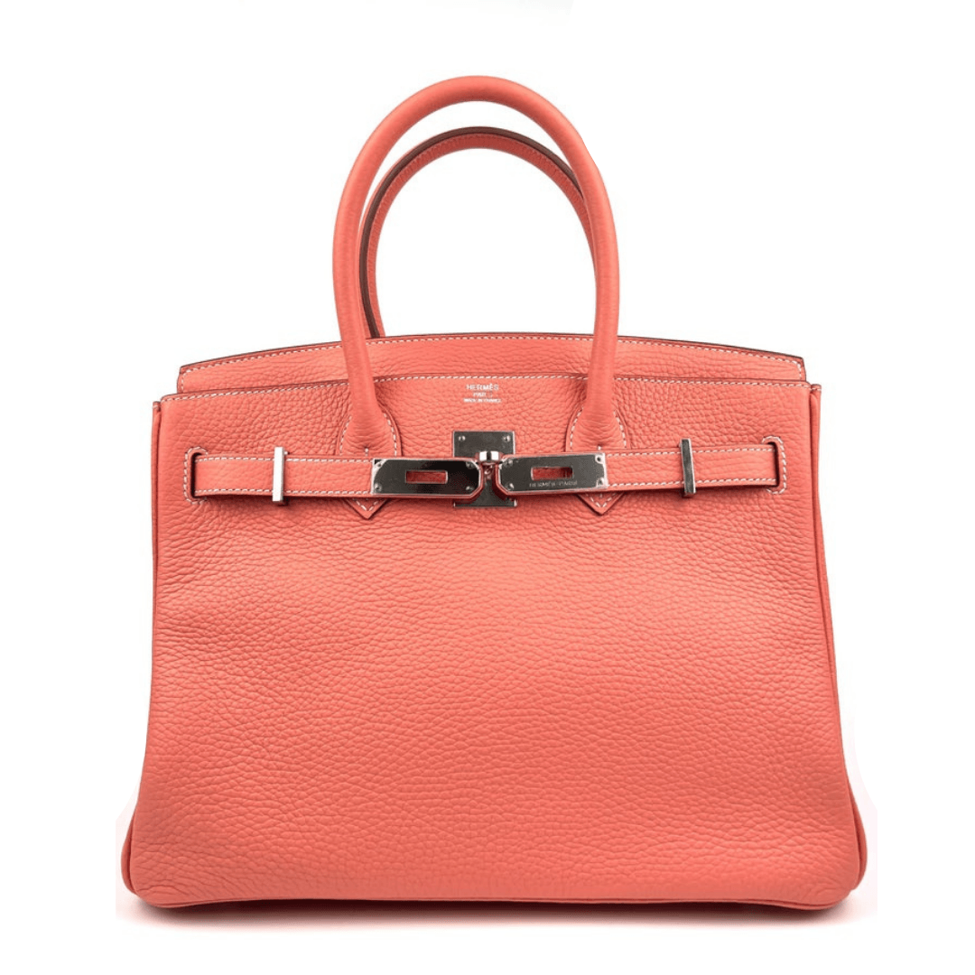 Birkin 30 Crevette Togo Palladium Hardware Kilta bags