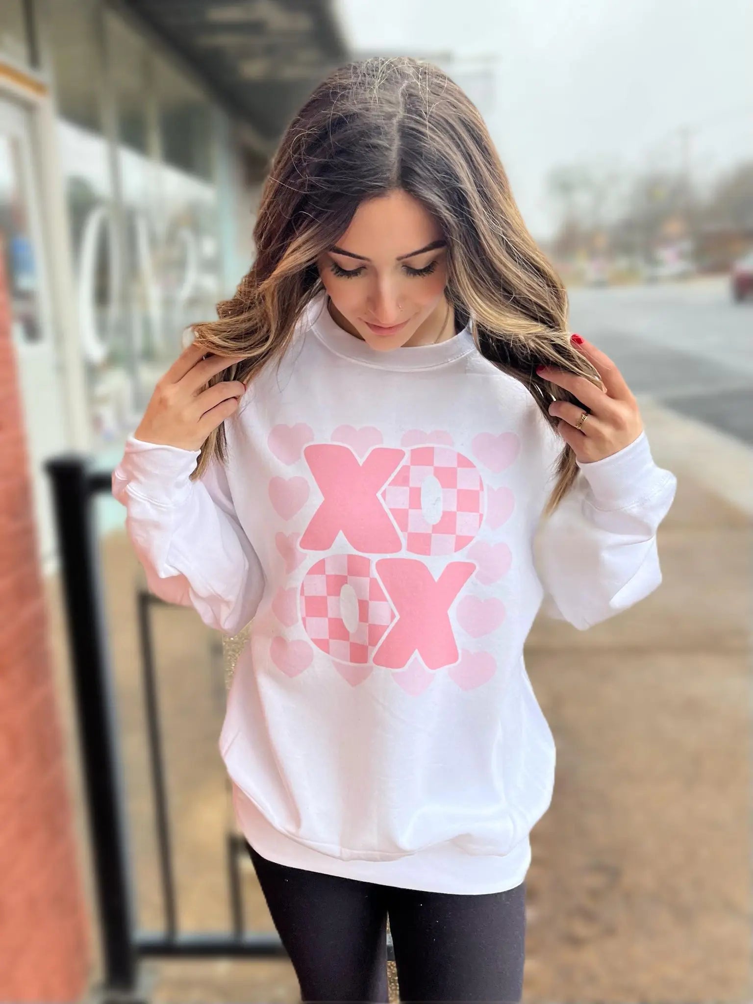 XOXO All the Love Sweatshirt 1984brand