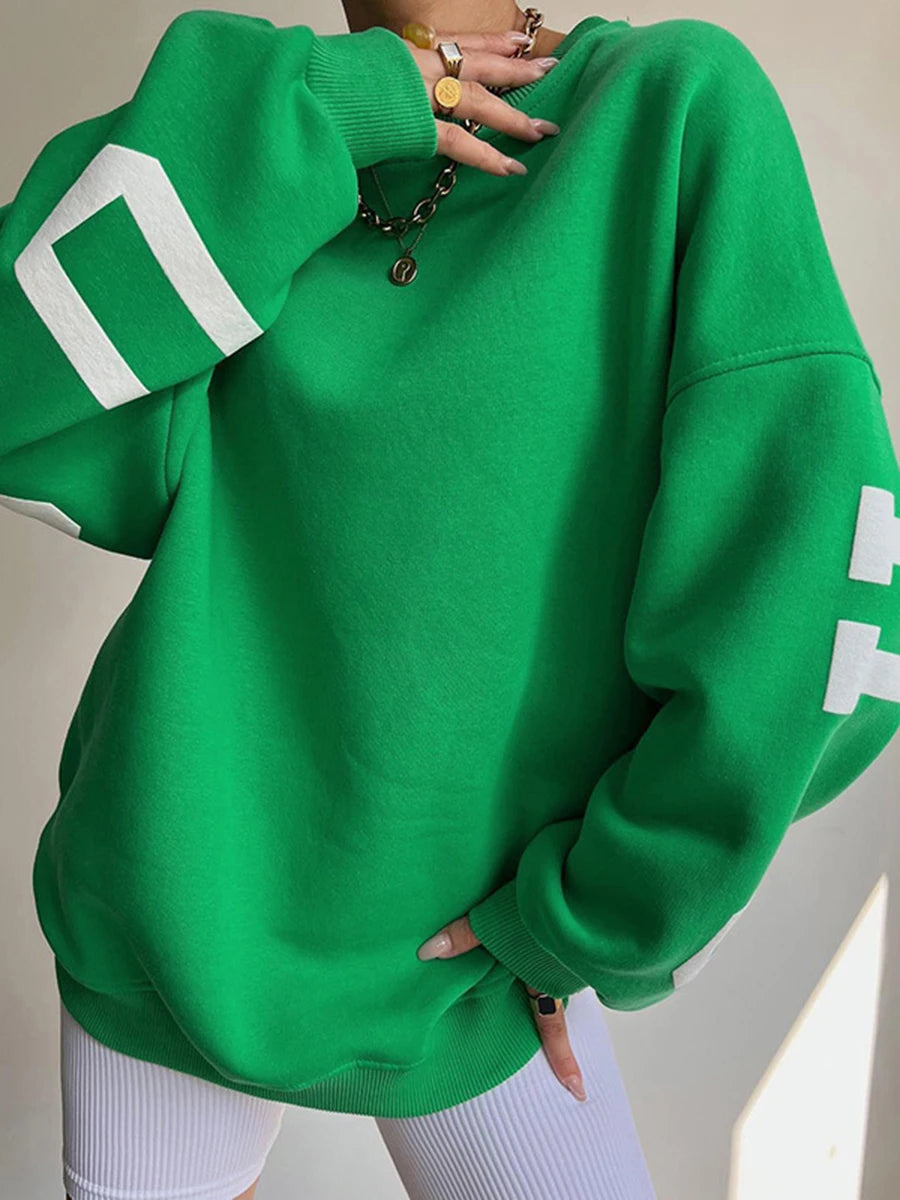 Women‘s Oversized Hoodie T6655