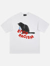 1984 Cat Print T-shirt SP2304107CPC