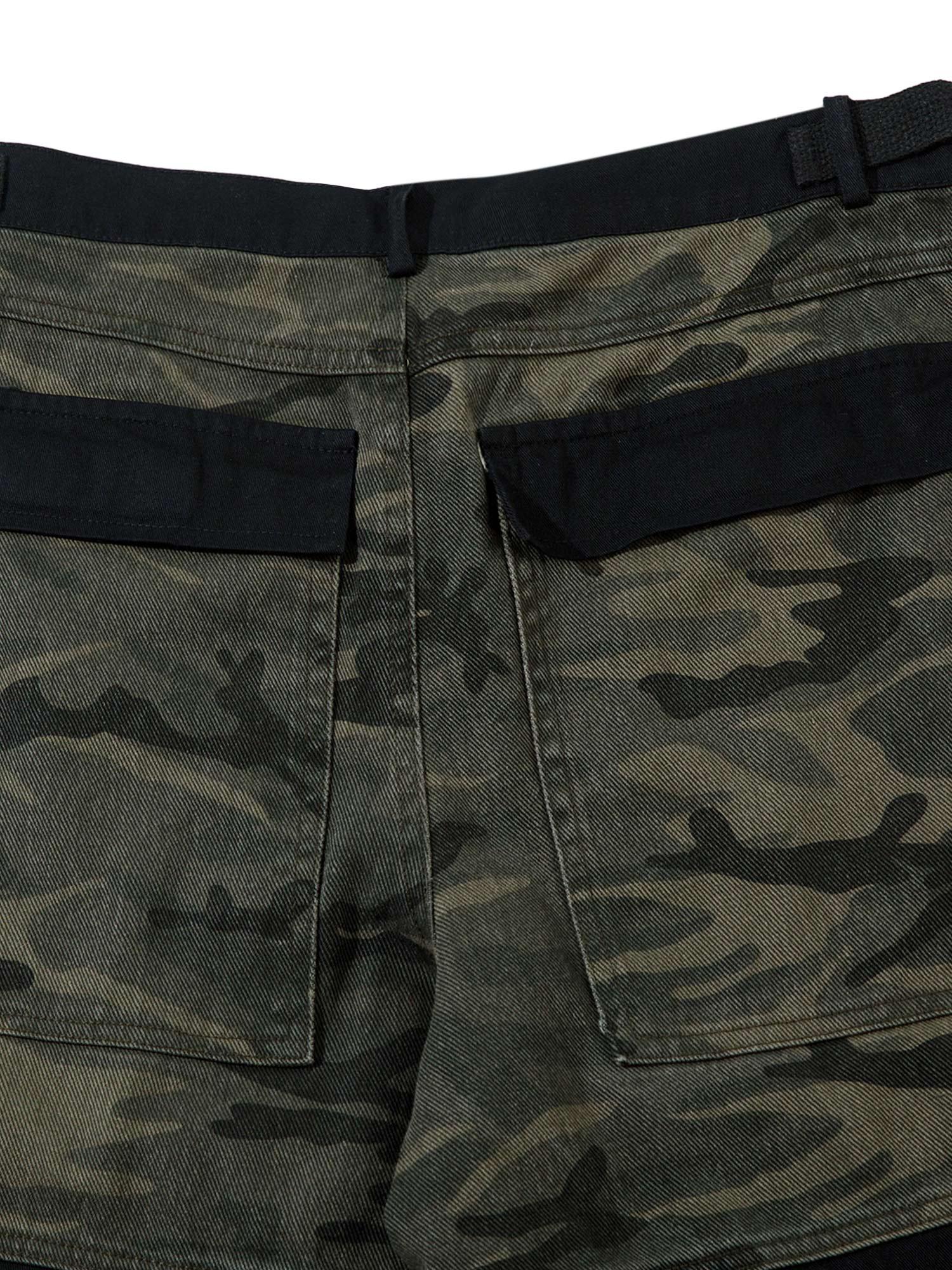 1984 High Street Patchwork Camouflage Pants - 2170