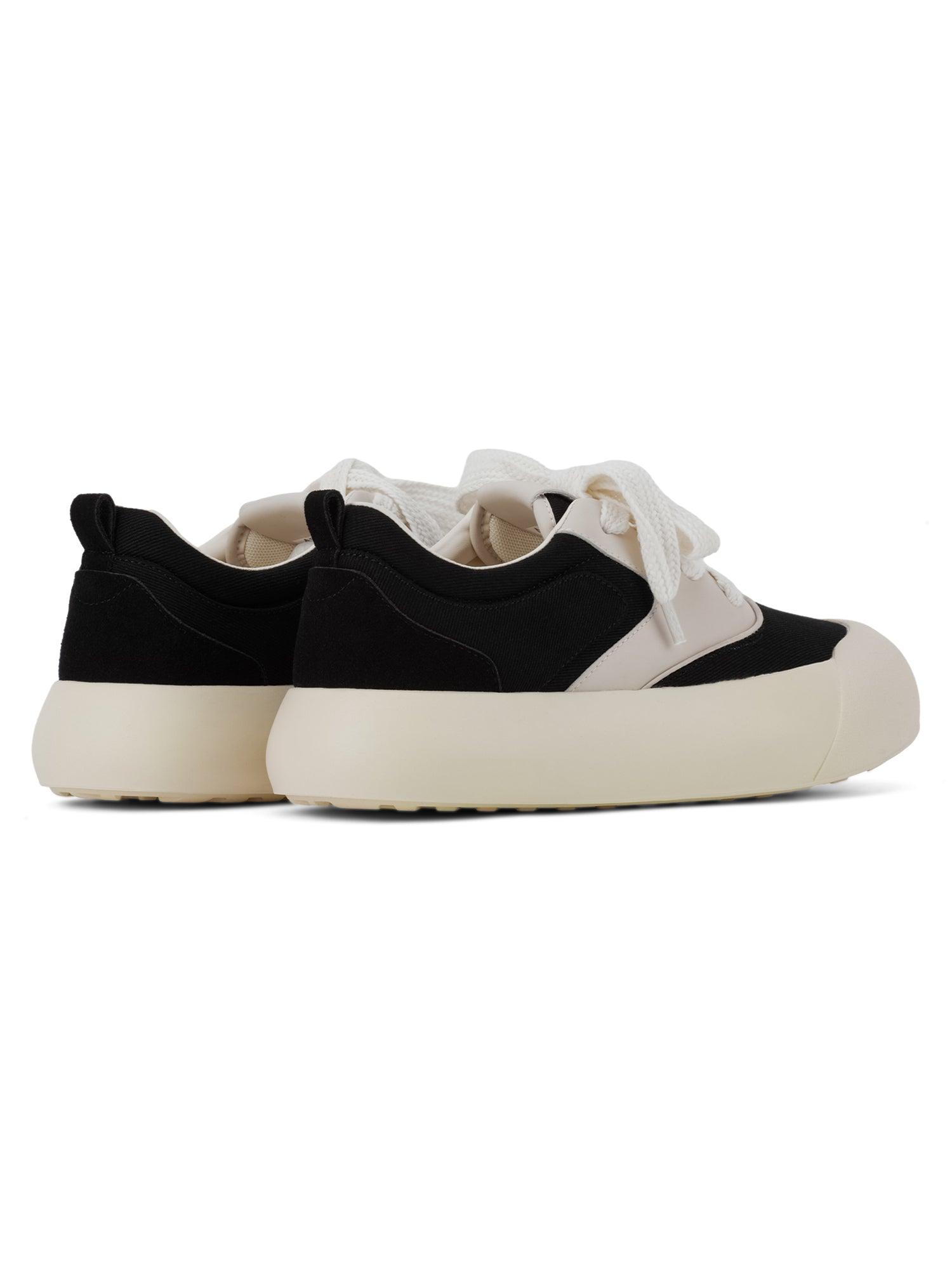 1984 Chunky Round-Toe Color-Block Rap Sneakers