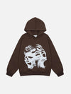 1984 Star Face Printed Sweatshirt Hoodie SP231103SUR7