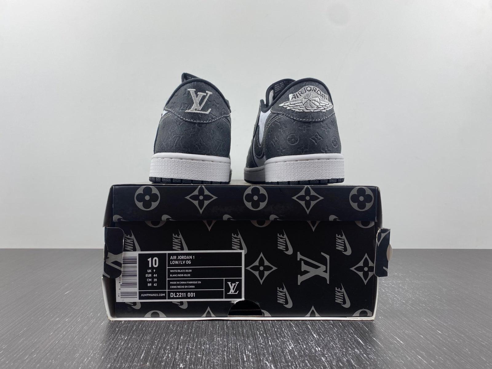 Custom Air Jordan 1 x LV dl2211-001 - sneakerhypesusa