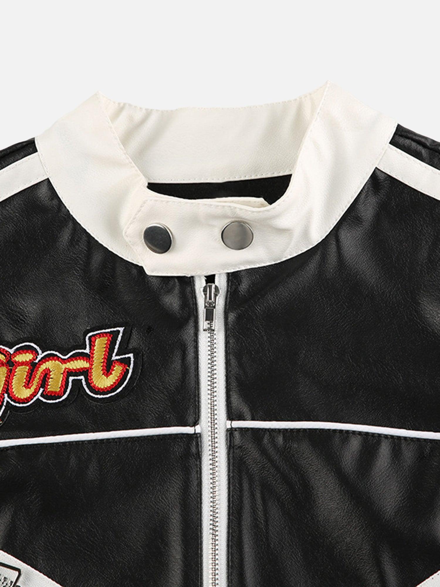 1984 Hot Girl Cool Motorcycle Short Jacket - 1984brand