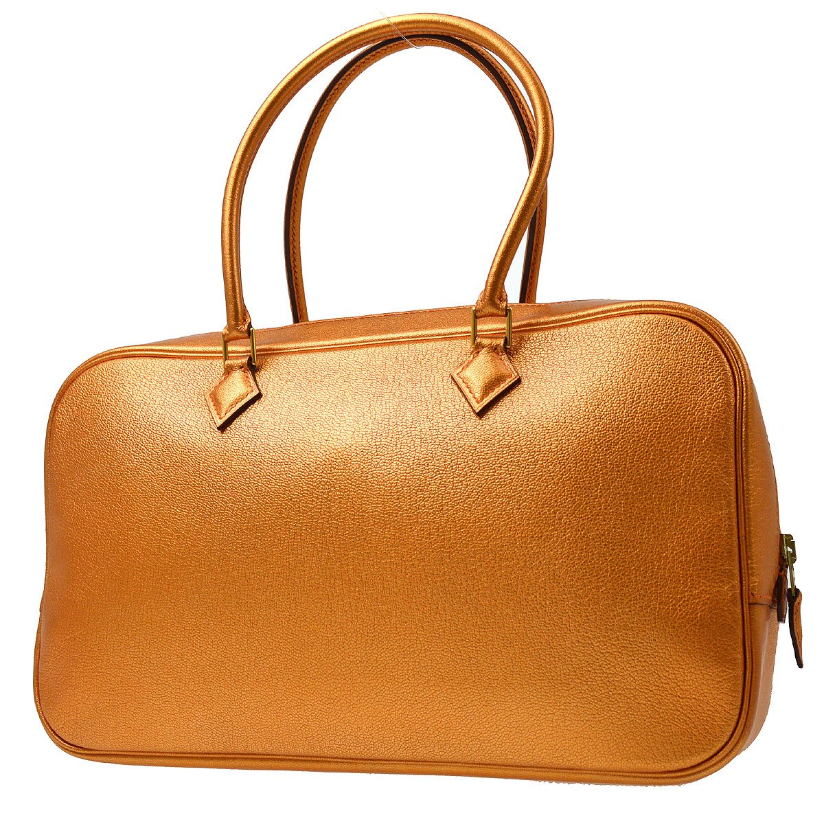 PLUME ELAN 28 Metallic Orange Chevre Coromandel Kilta bags