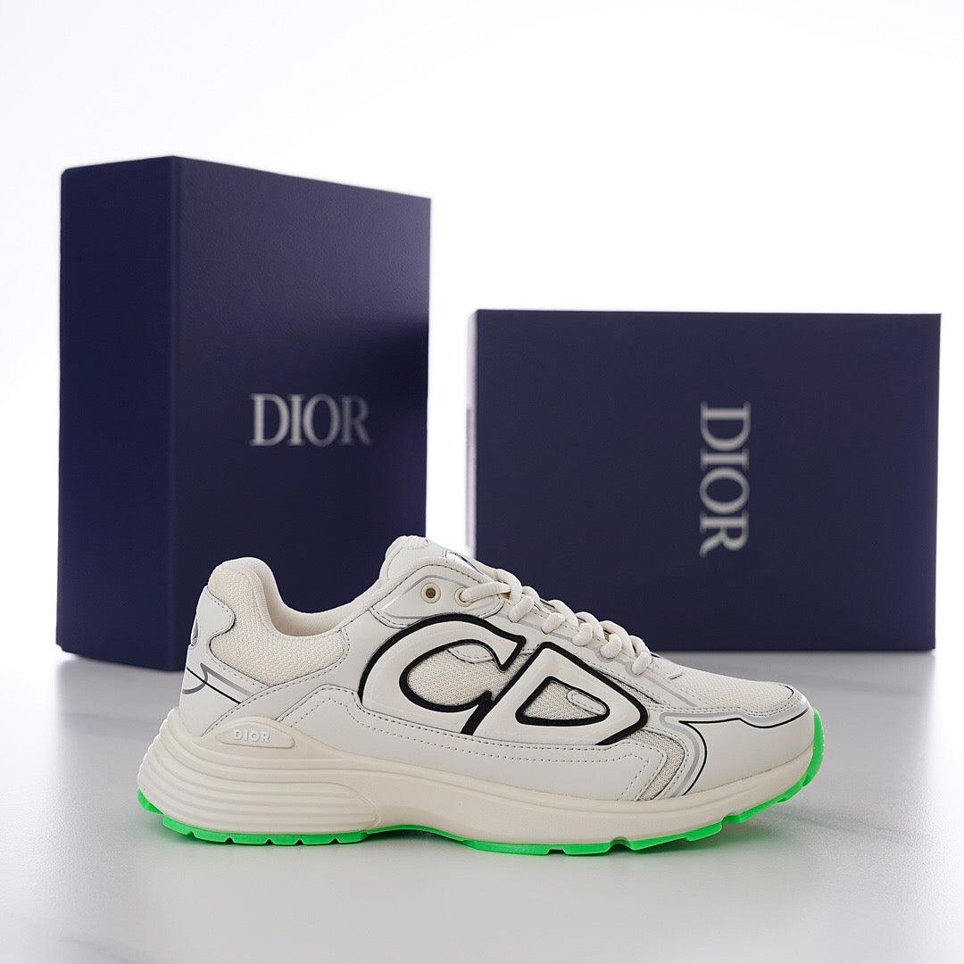 DOR B30  White Mesh and Technical Fabric Sneakers -114