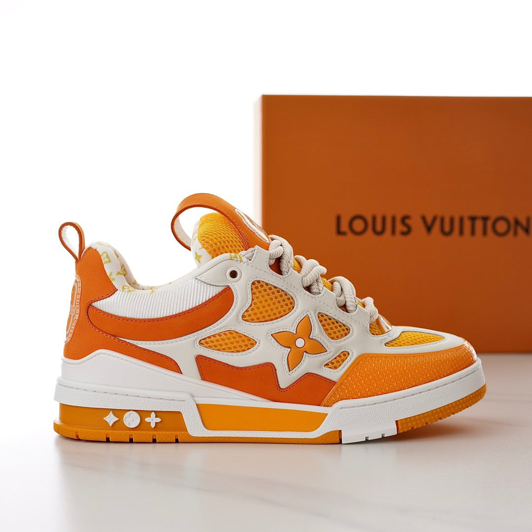 LUV Orange Skate Sneakers-099