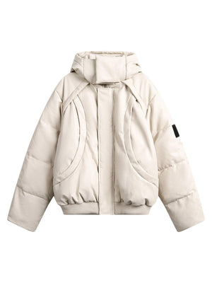 1984 Deconstructed Quilted Puffer Jacket