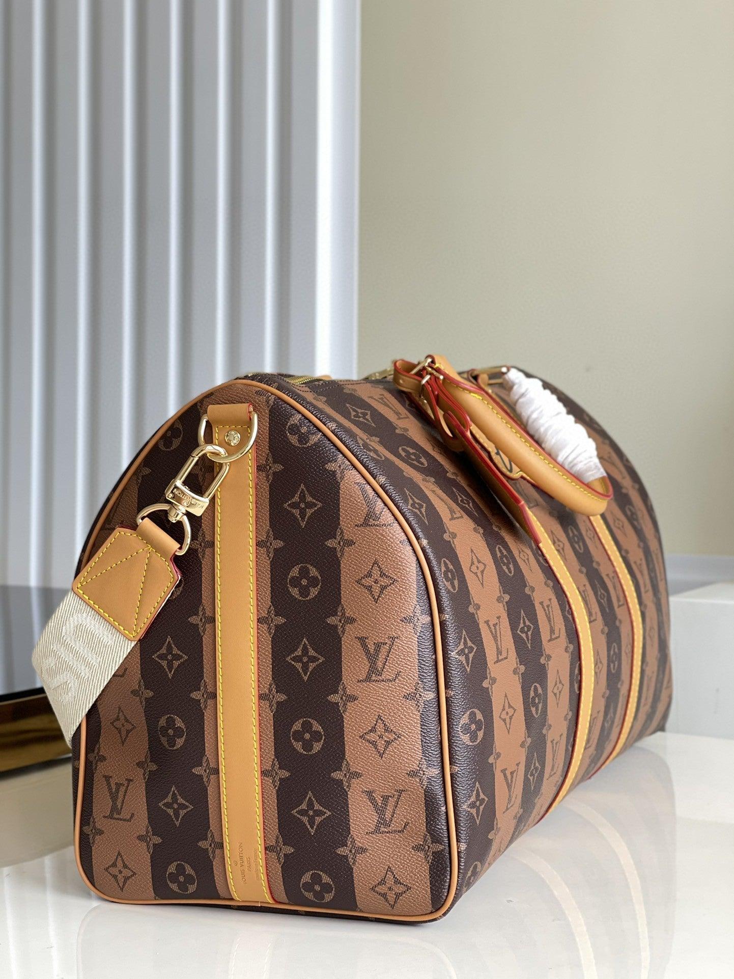 LV KEEPALL MONOGRAM M40560 LUXURYSTEPSCO