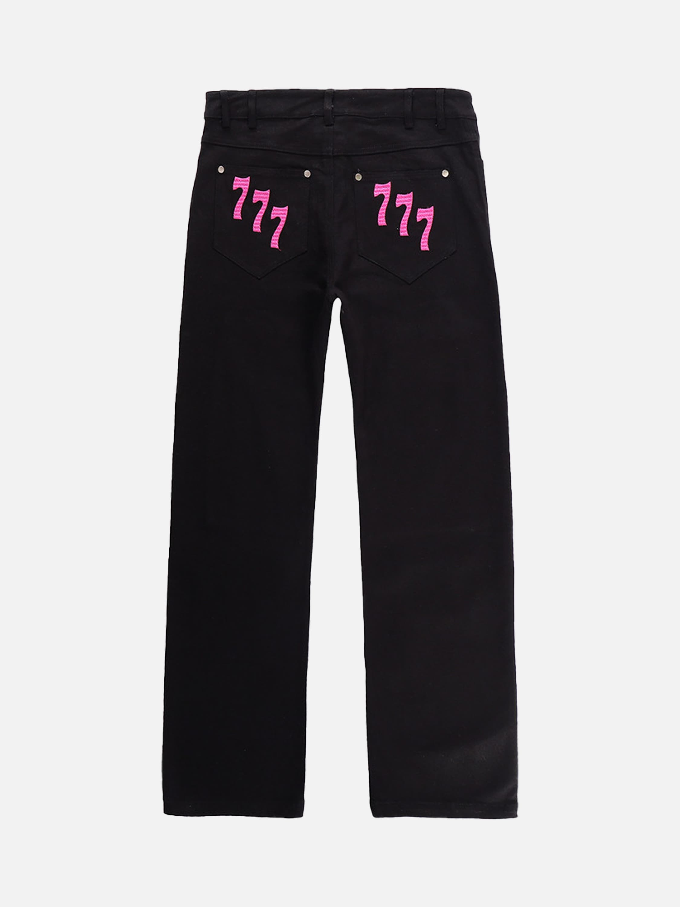 1984 American High Street Digital Embroidered Jeans - 1984brand