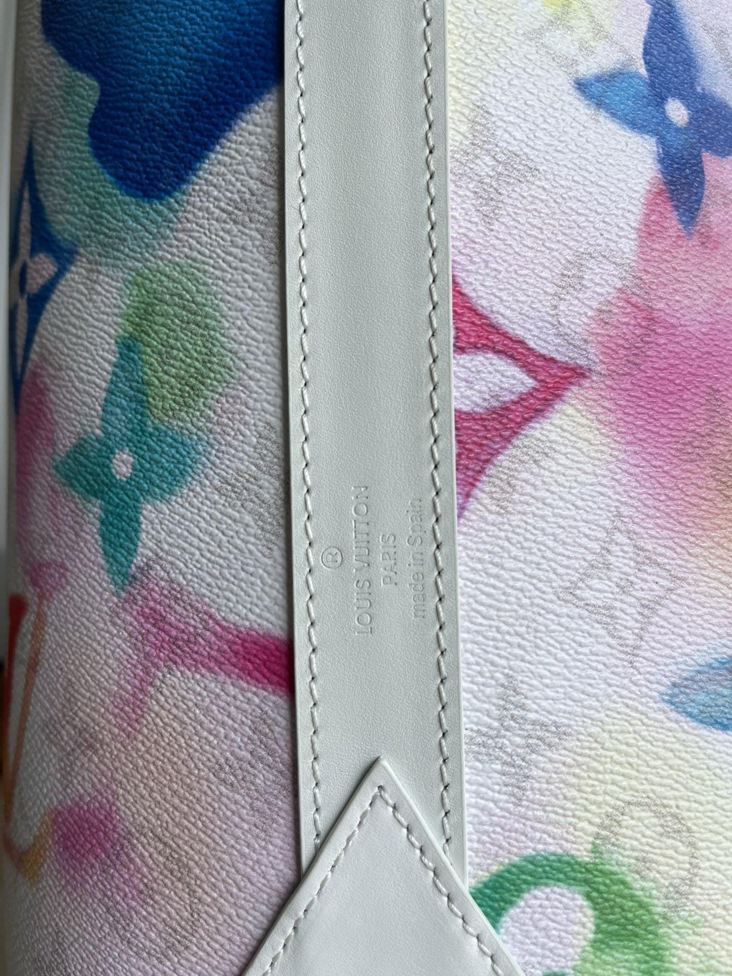 LV Virgil Abloh Monogram Watercolor M45755 LUXURYSTEPSCO