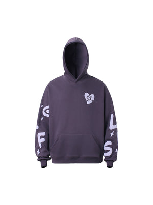 1984 Foam Letter Pullover Hoodie