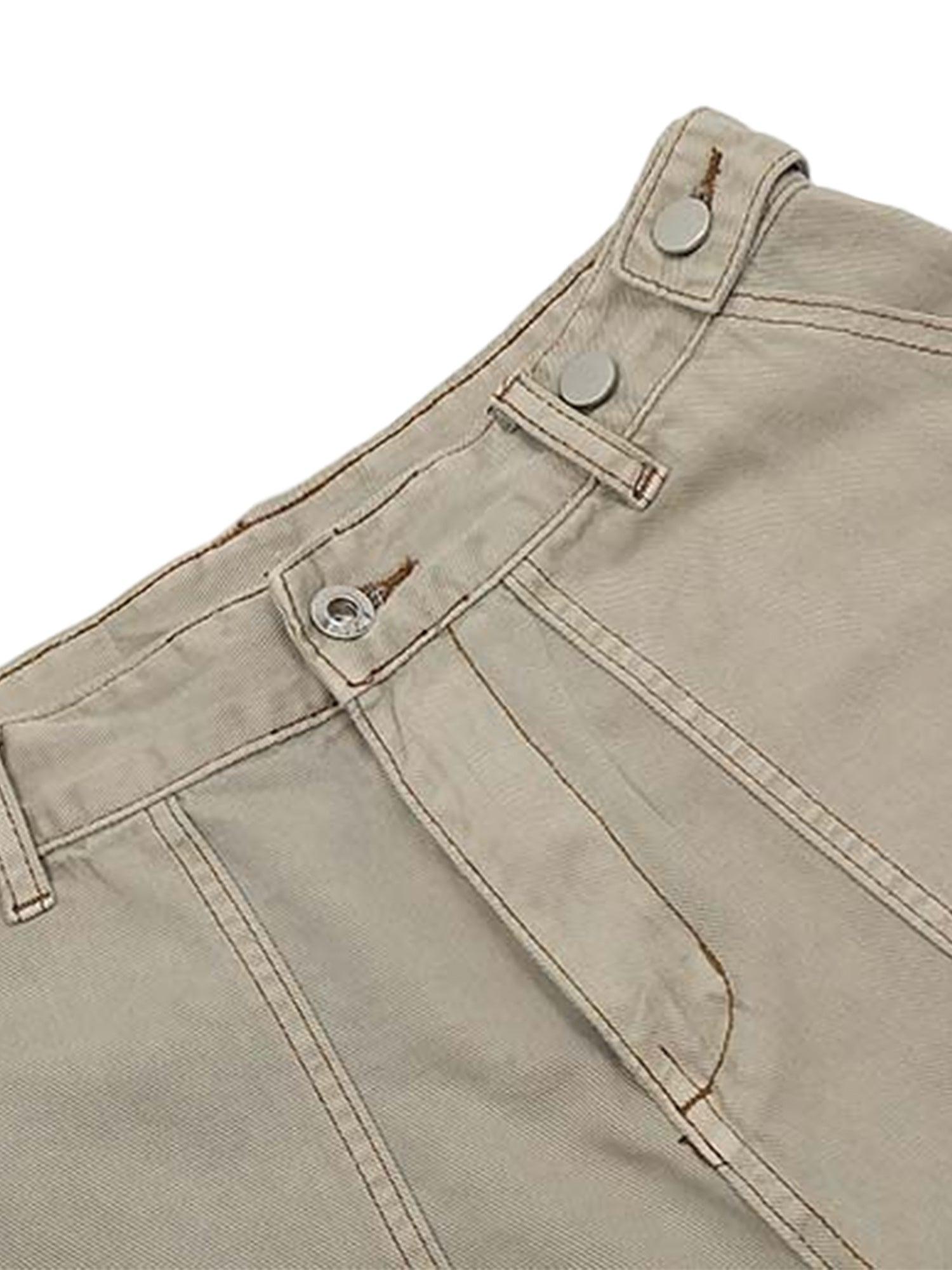 1984 High Street Multi-pocket Workwear Casual Jorts