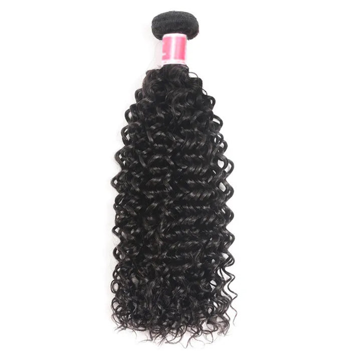 One Bundle Sale Curly Hair Weave Bundles 100% Unprocessed Virgin Human Hair hermosahair