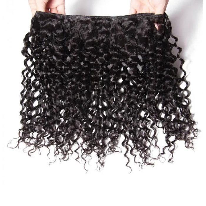 Peruvian Curly Hair 3/4 Bundle Deals Unprocessed Virgin Human Hair Extensions In Stock hermosahair