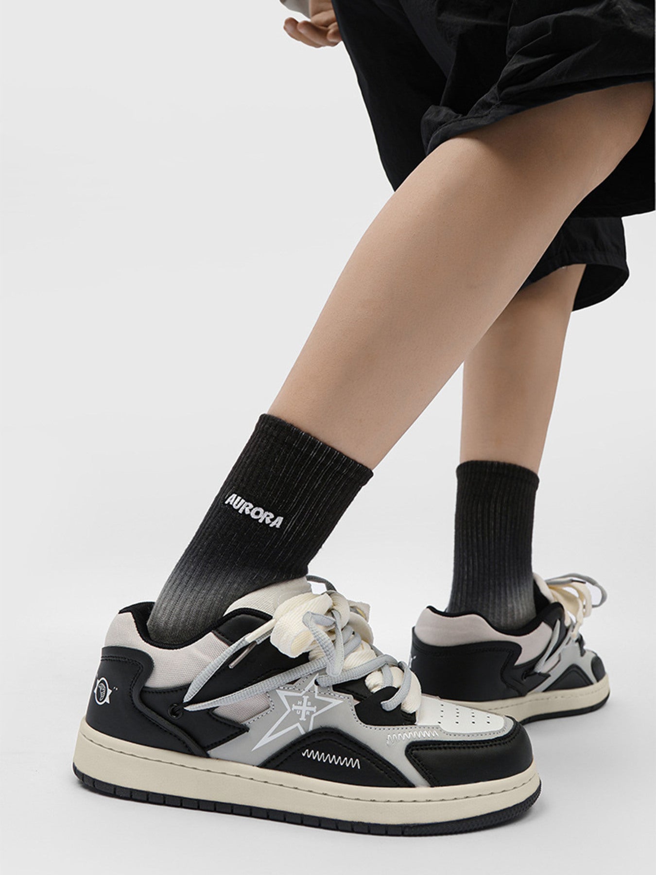 Sneakerhill Comfortable Casual Pentagram Couple Shoes - 1708