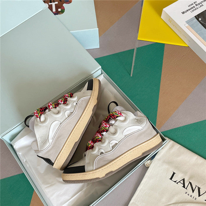 Premium Men Sneaker Curb white Luxury Snickers