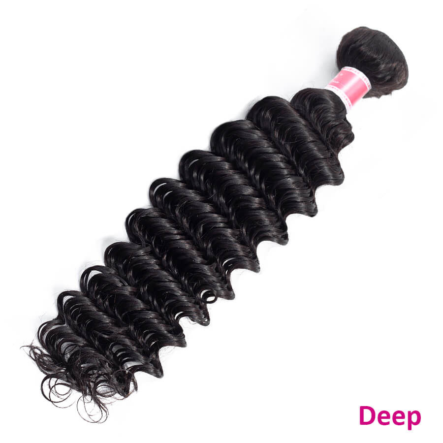 One Bundle Sale Straight/Body Wave/Curly/Deep Wave/Water Wave/Loose Wave Brazilian Hair Weave Bundles 100% Unprocessed Virgin Human Hair hermosahair