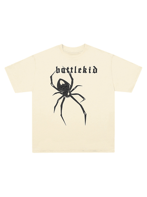 1984 Spider Print Street Rap T-Shirt SP240704SOJ6