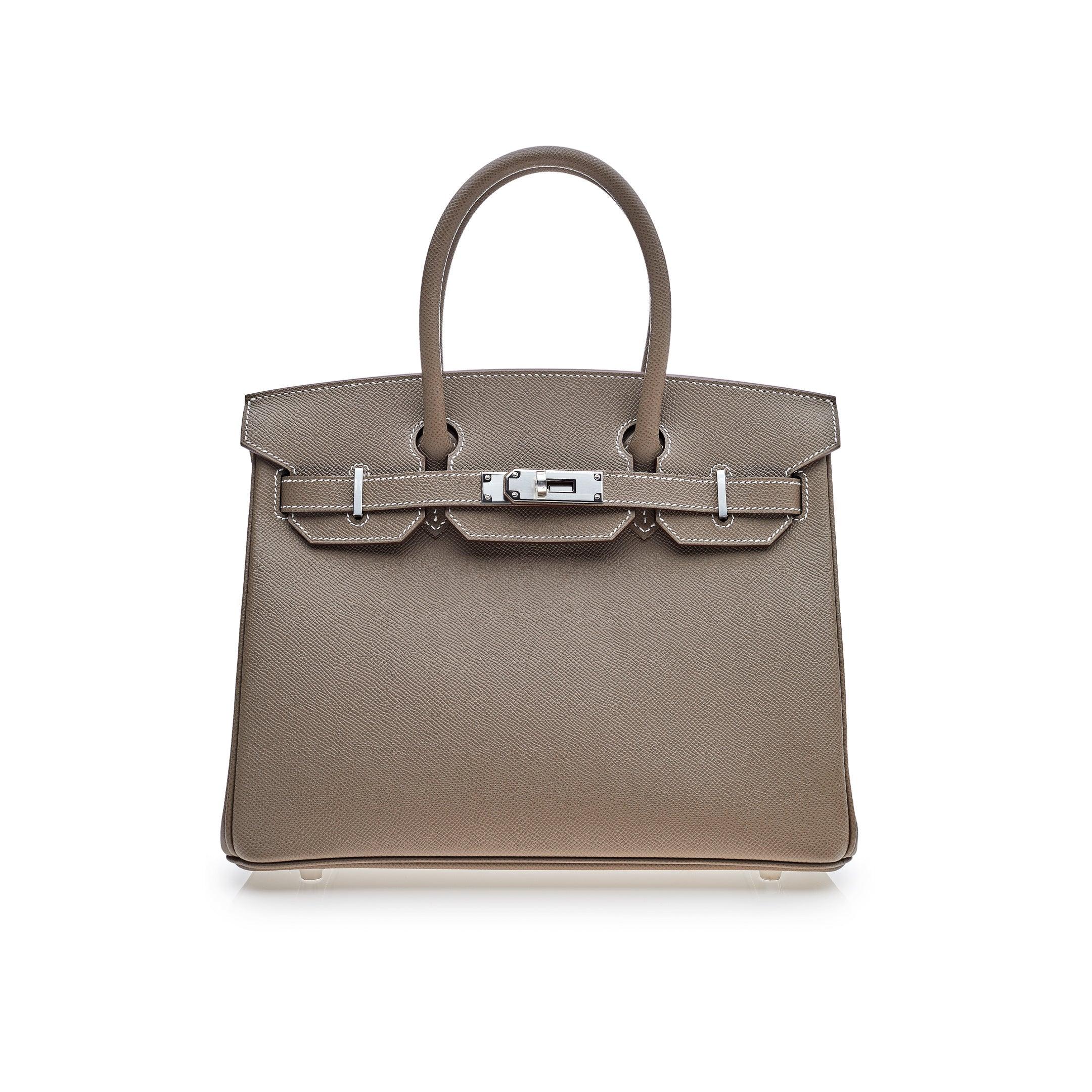 Birkin 30 Epsom Etoupe Palladium Hardware Kilta bags