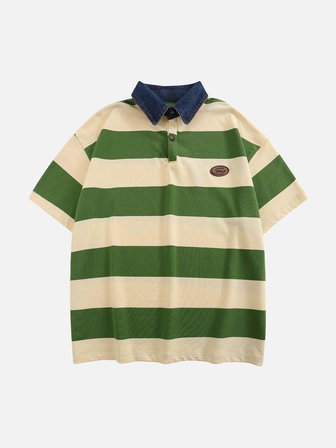 1984 Vintage Color Striped Polo Shirt SP230727SM5U