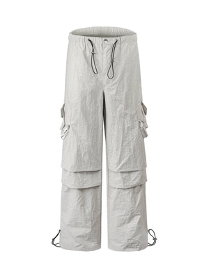 1984 High Street Multi-pocket Cargo Casual Pants