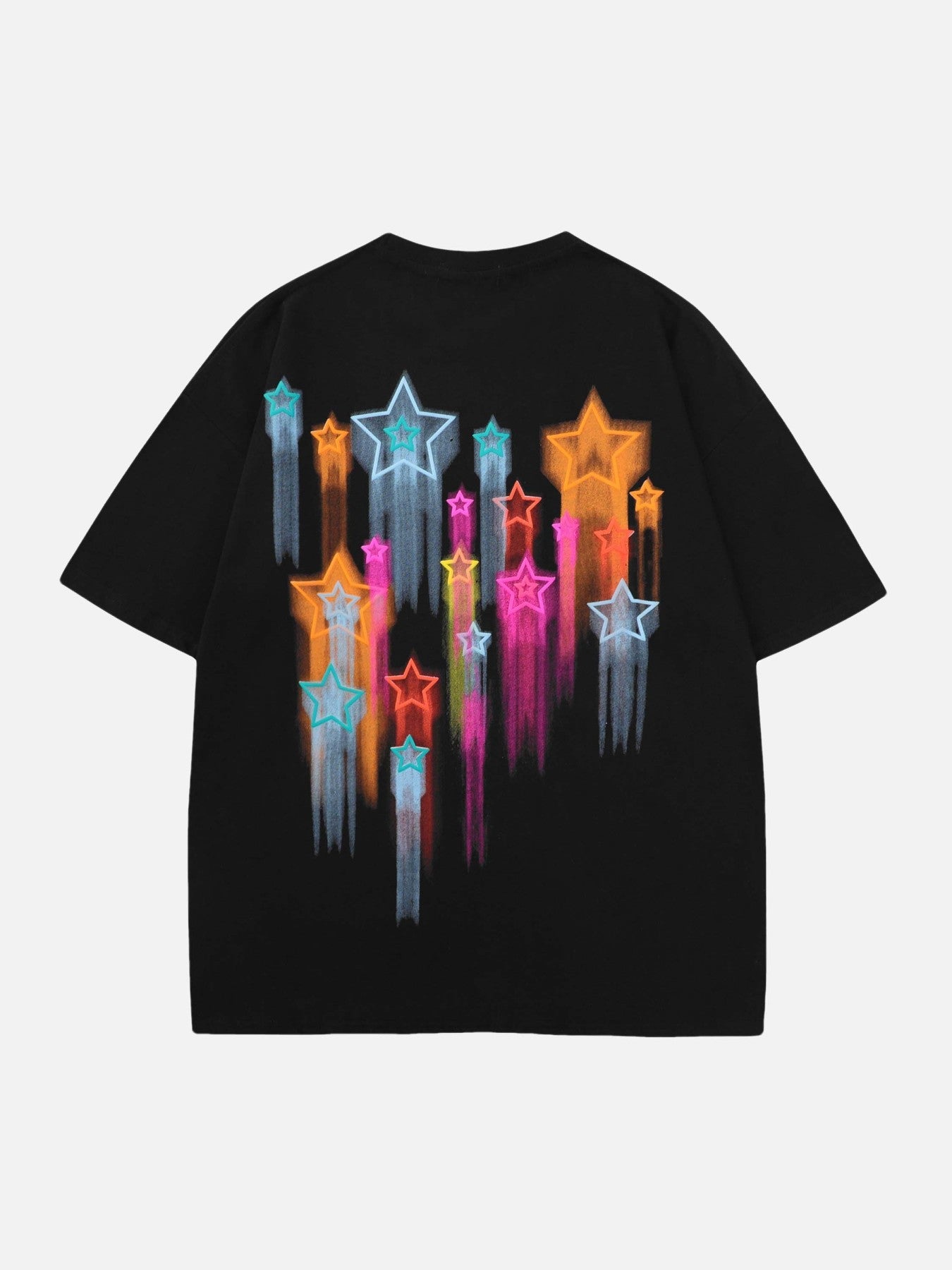 1984 Colorful Full Of Stars Printed T-shirt - 1984brand