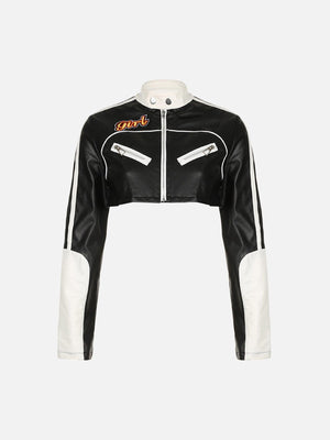 1984 Hot Girl Cool Motorcycle Short Jacket - 1984brand