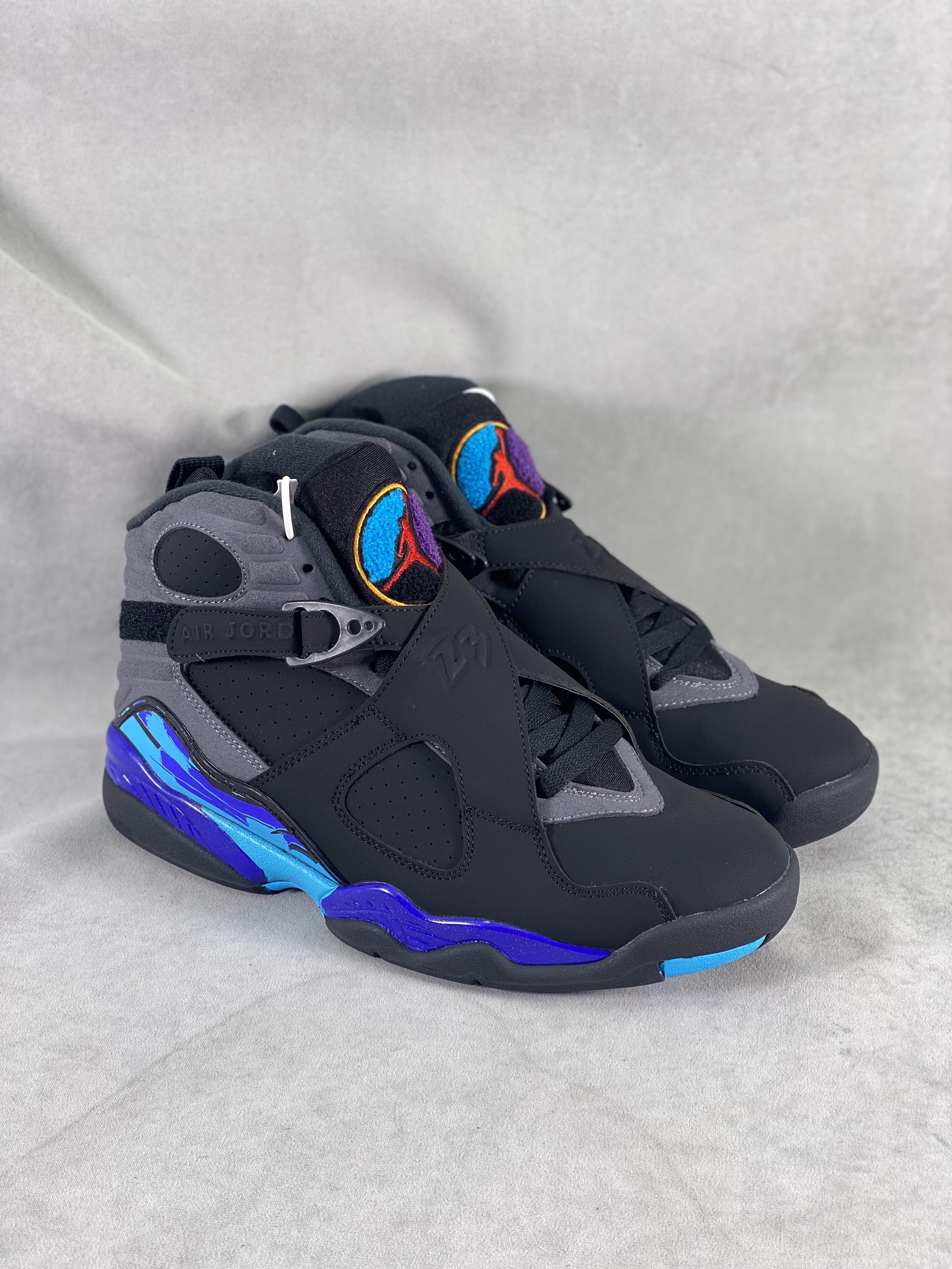 Custom Air Jordan 8 Aqua - sneakerhypesusa