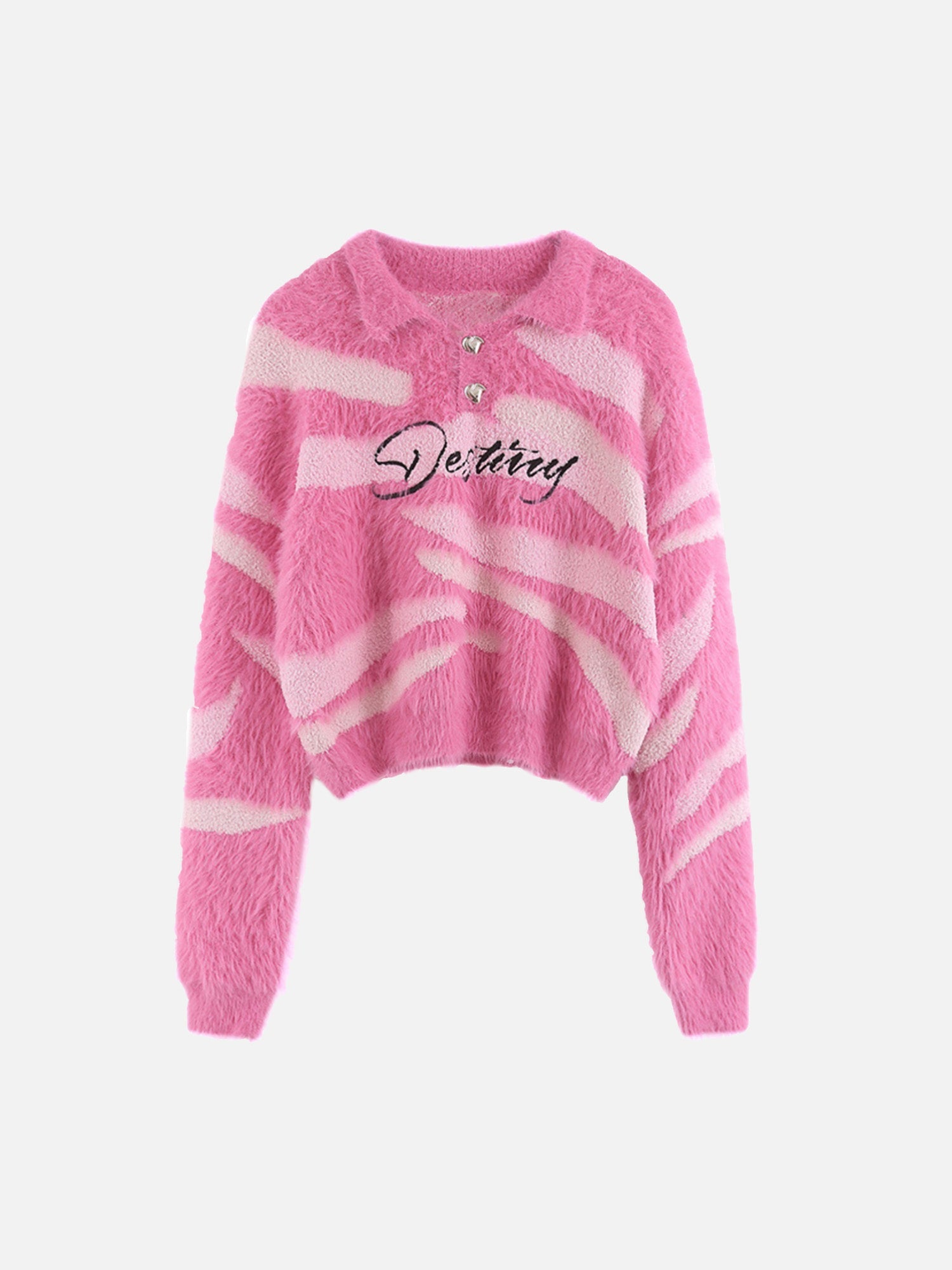 1984 Sweet Cool Hot Girl Style Knitted Long-sleeved Short Sweater SP2401055M08