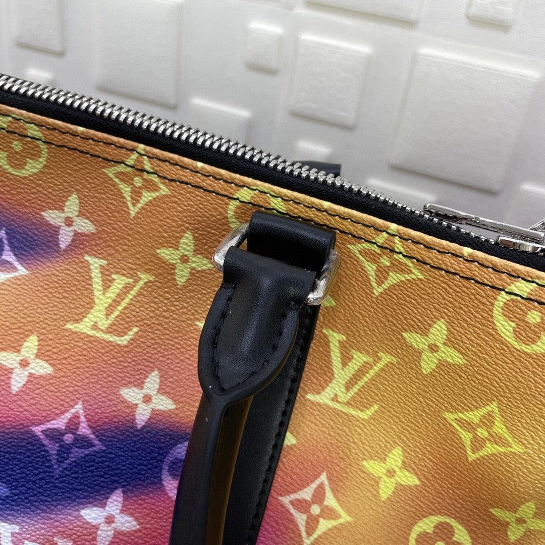 LV Keepall 50 BANDOULIÈRE MONOGRAM Virgil Abloh M45758 LUXURYSTEPSCO