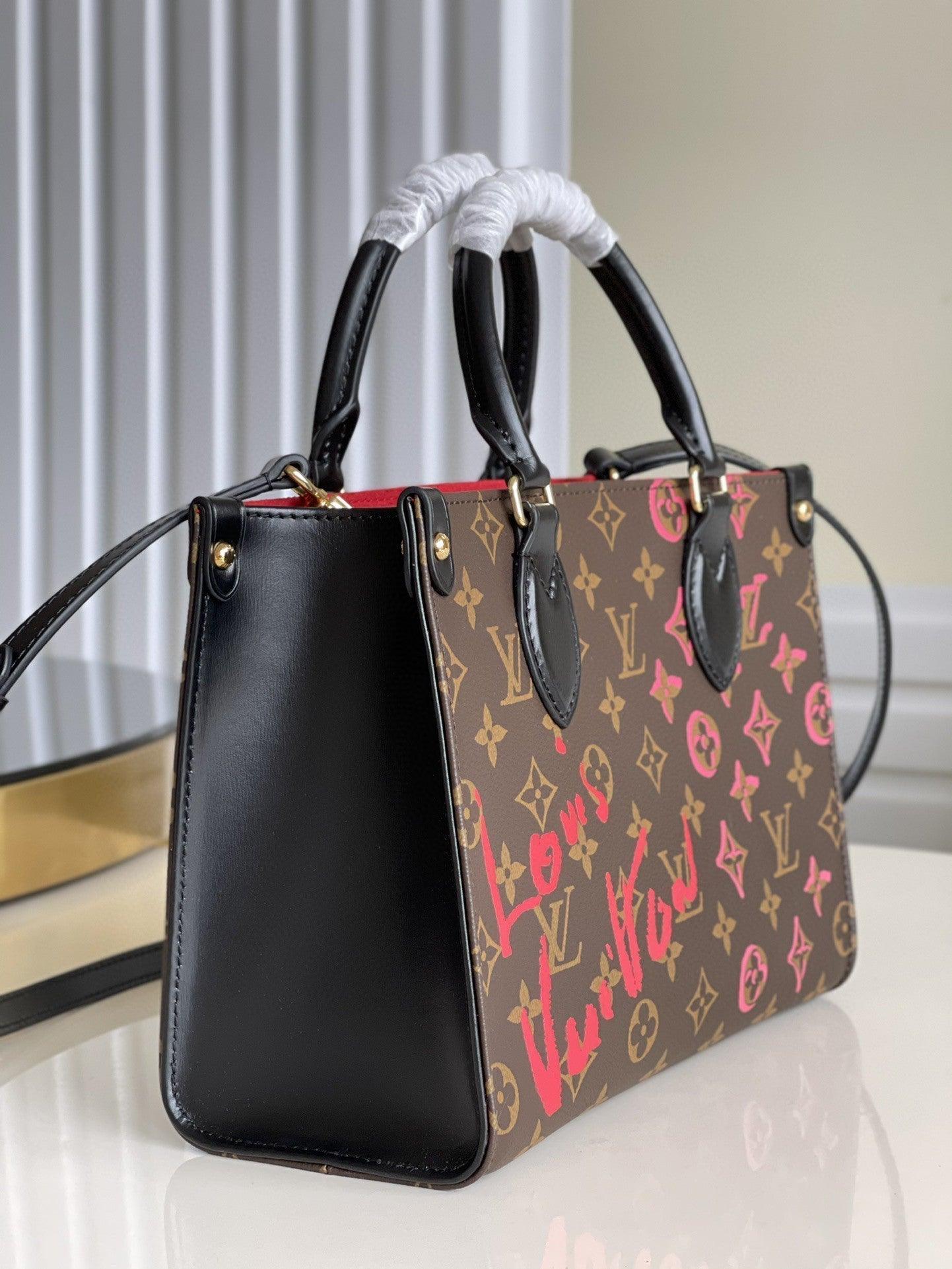 LV Onthego Giant Bicolor Monogram M45039 LUXURYSTEPSCO