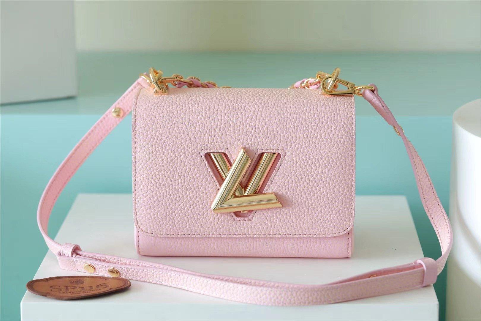 LV Twist PM Grain Pink For Women,  Shoulder And Crossbody Bags 7.5in/19cm LV M20699