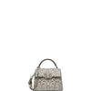 1984 - Crystal Mini Sequin Top Handle Bag Silver