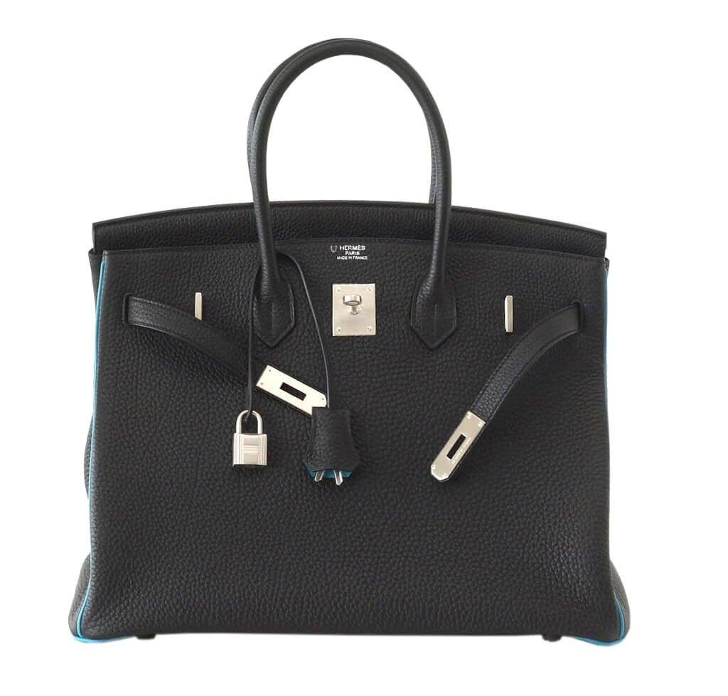 Birkin 35 Bag 2-Tone Special Order Horseshoe Kilta bags