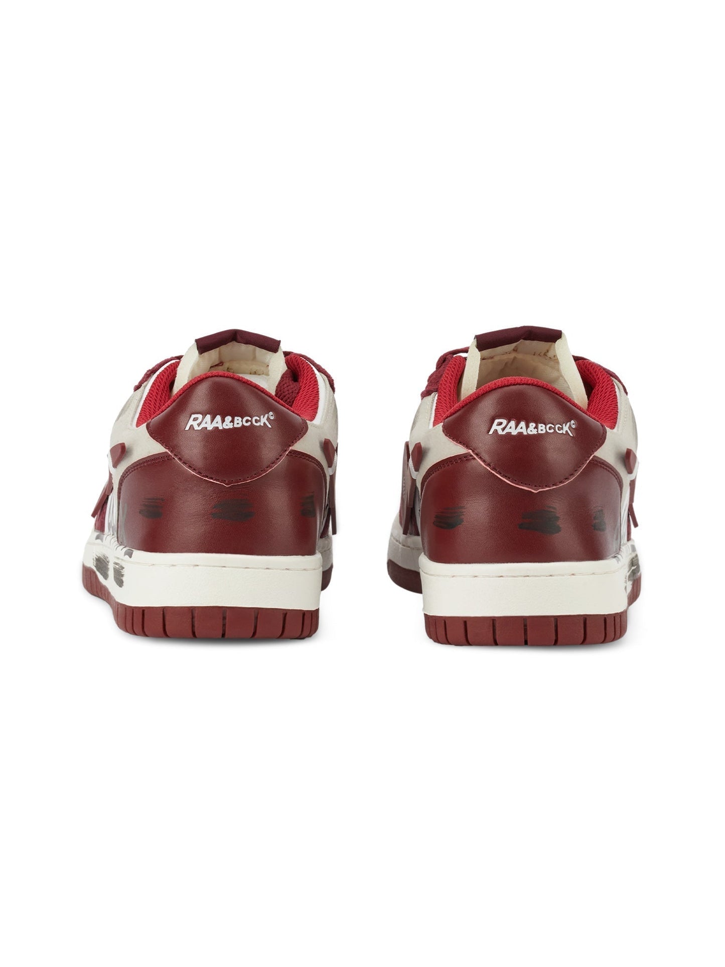 Vintage Contrast Color Graffit  Skate Shoes - 1984