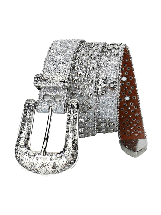 1984 Studded Rhinestone Belt-1797
