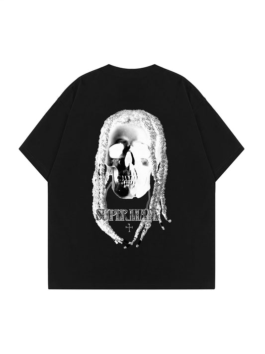 1984 Skull Print T-shirt