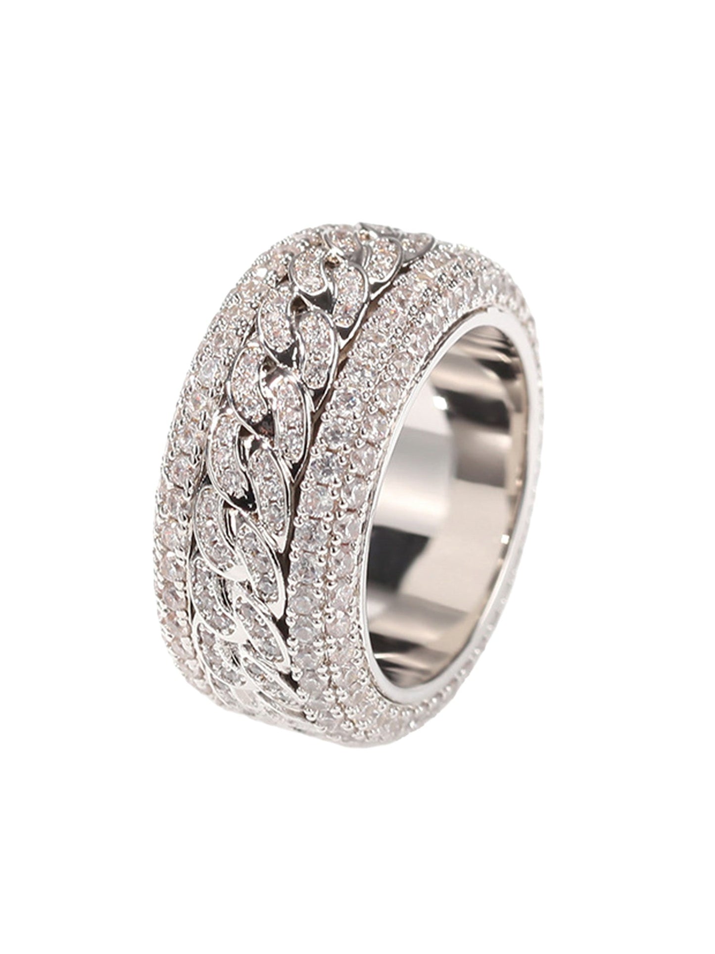 1984 Full Diamond Spinnable Ring