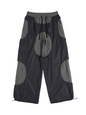 1984 Street Elastic Waist Draw Loose Pants SP230428ARFO