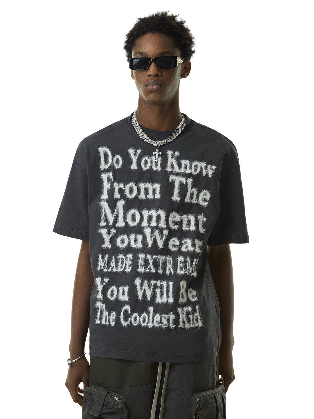 1984 Furry Funny Slogan Street Rap T-shirt - 2053 SP240604FUB1