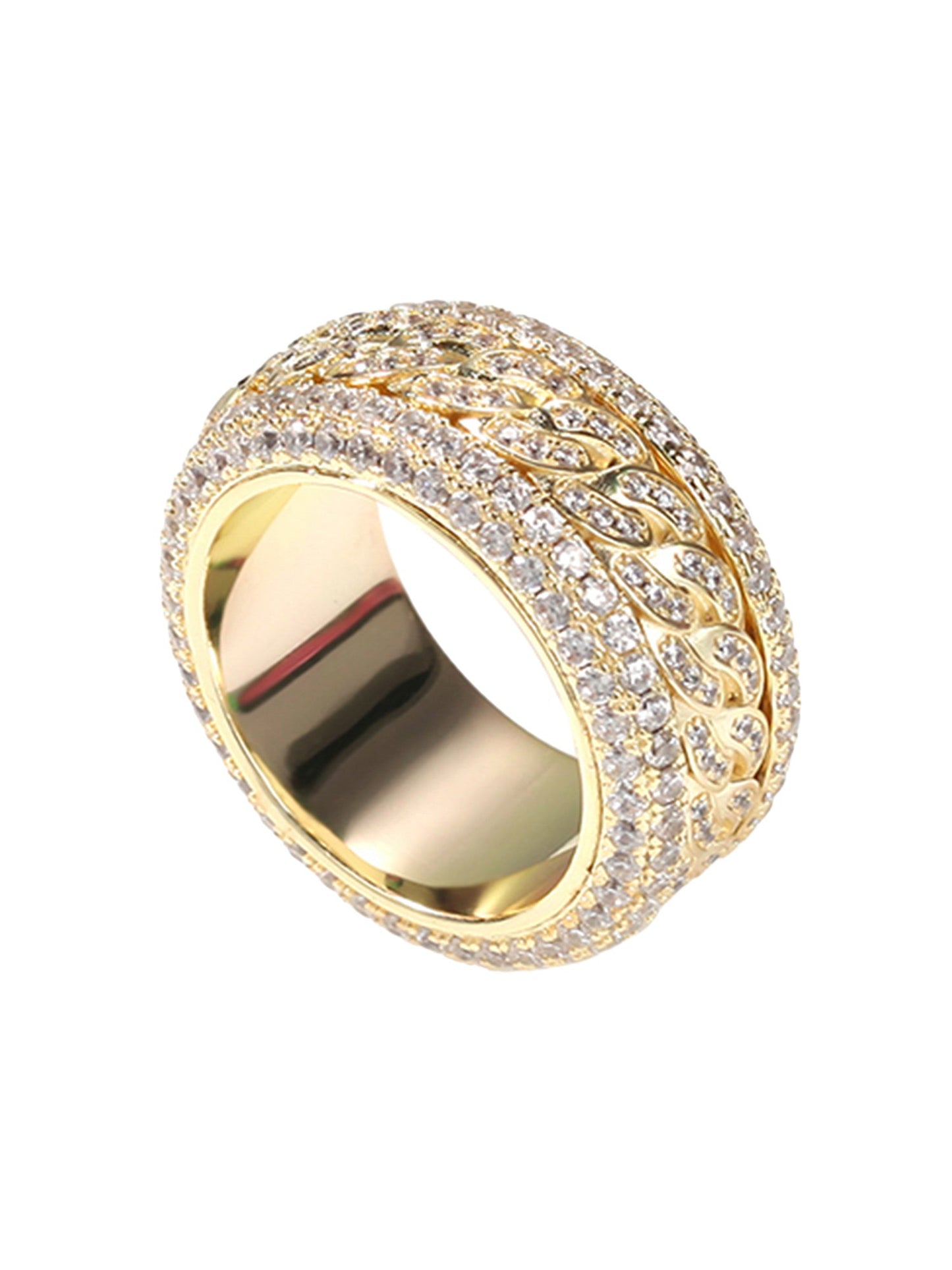 1984 Full Diamond Spinnable Ring