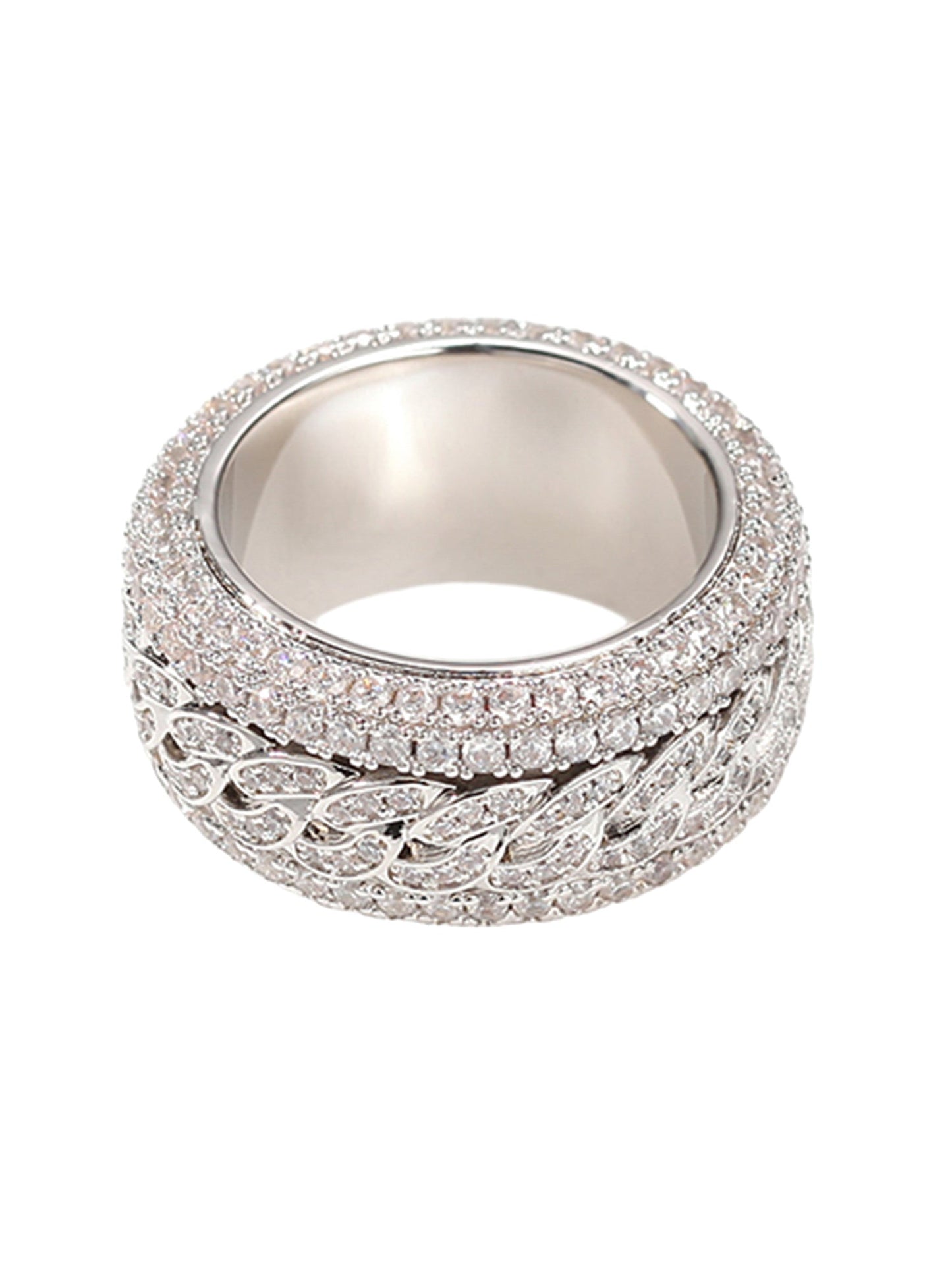 1984 Full Diamond Spinnable Ring