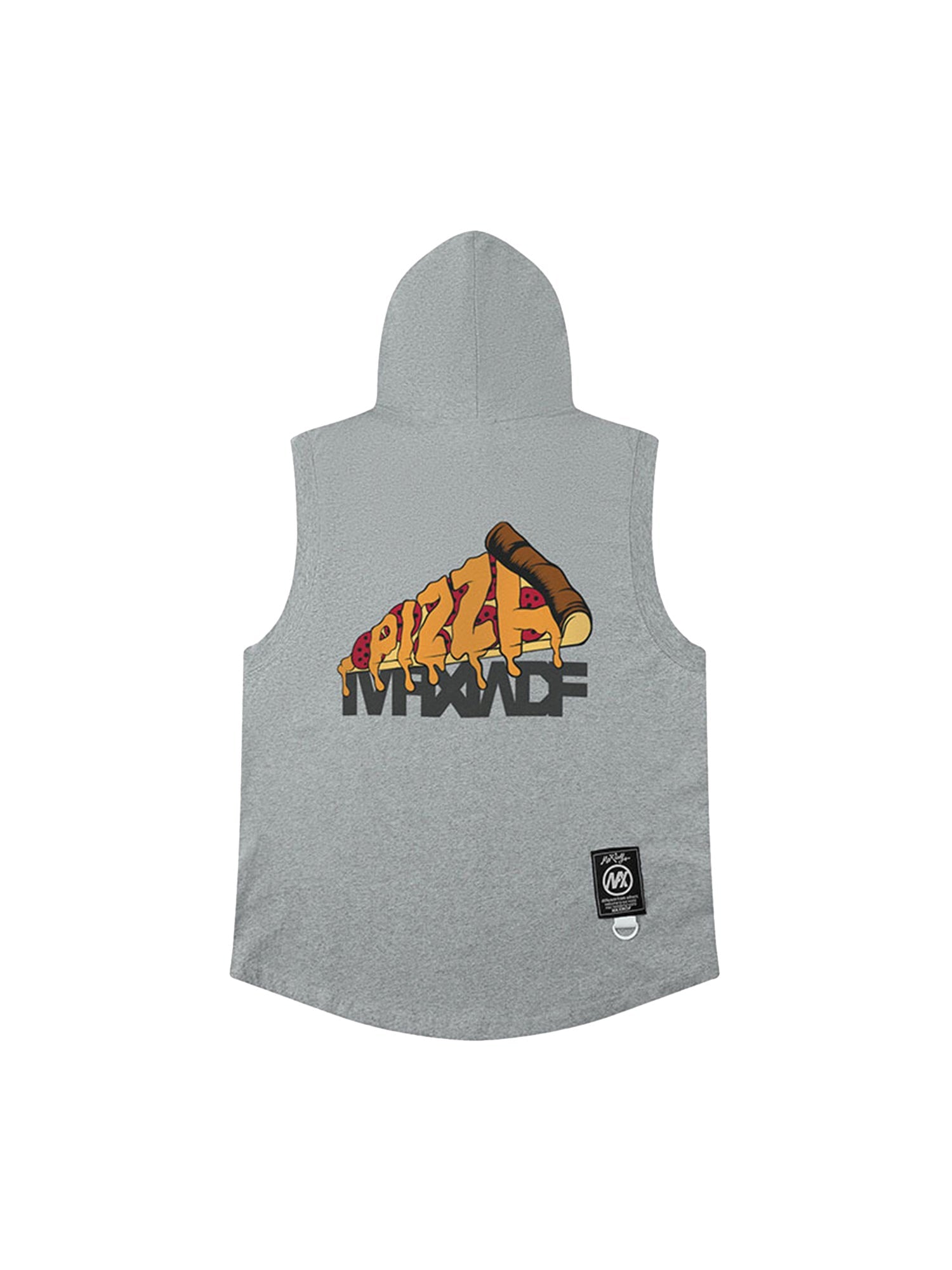 1984 Hip-hop Cartoon Printed Hooded Vest