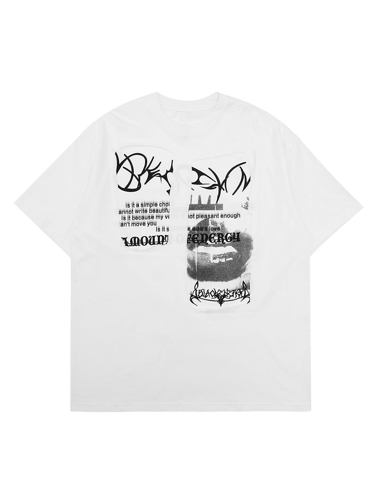 1984 American Street Style Printed T-shirt