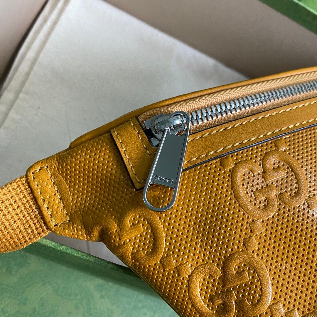 GG GG Embossed Belt Bag