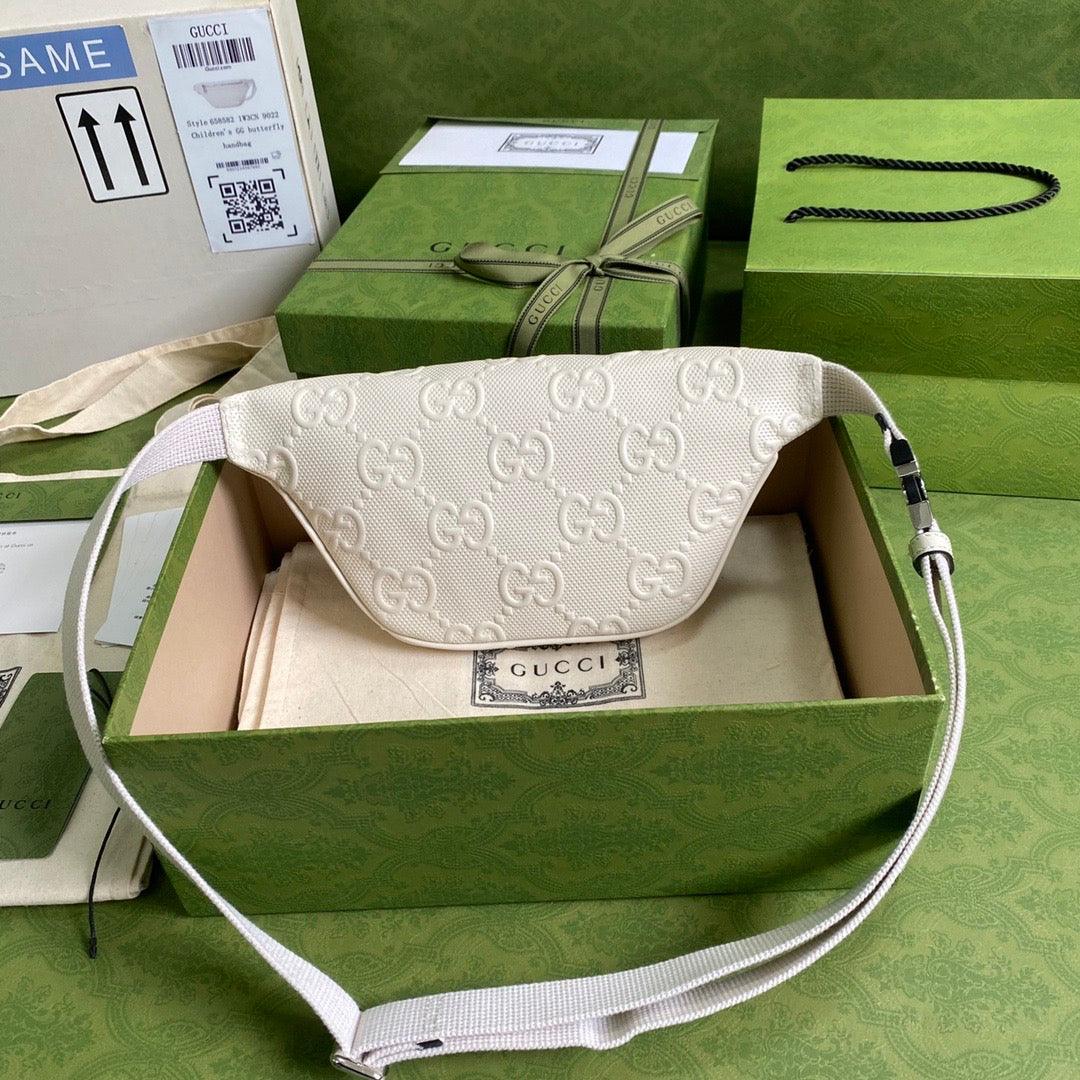 GG GG Embossed Belt Bag