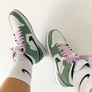 Custom Air Jordan 1 Dutch Green High Q - sneakerhypesusa